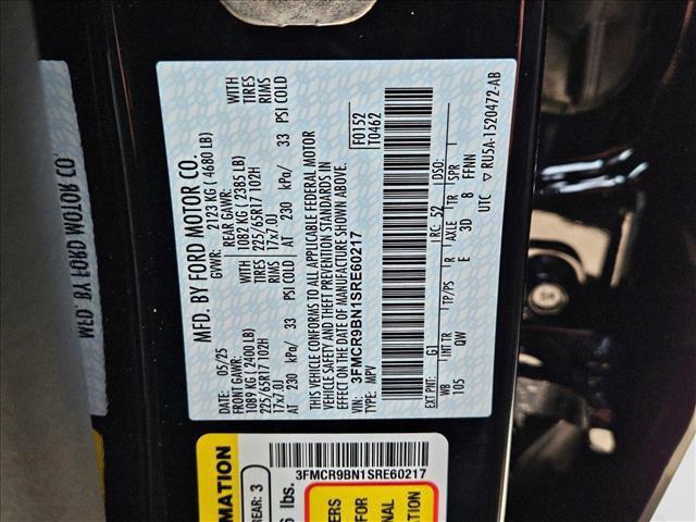 new 2025 Ford Bronco Sport car, priced at $27,985