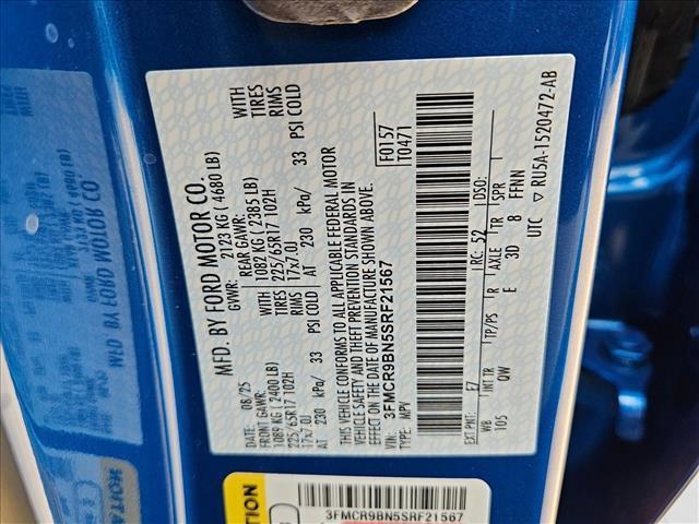 new 2025 Ford Bronco Sport car, priced at $27,385