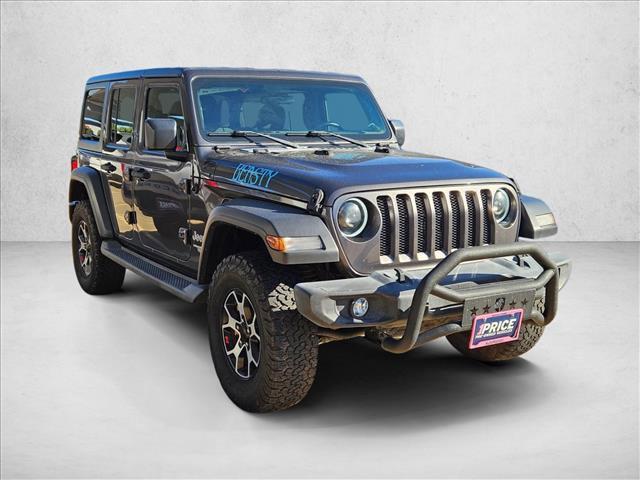 used 2018 Jeep Wrangler Unlimited car, priced at $18,999