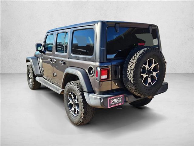 used 2018 Jeep Wrangler Unlimited car, priced at $18,999