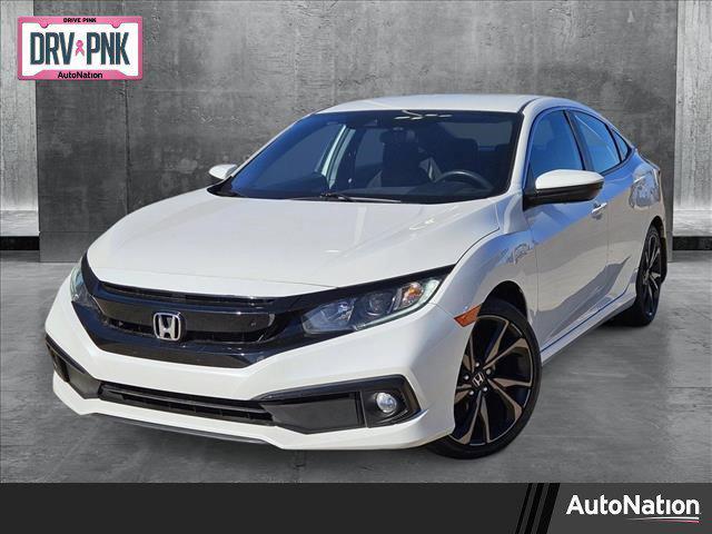 used 2021 Honda Civic car, priced at $23,697