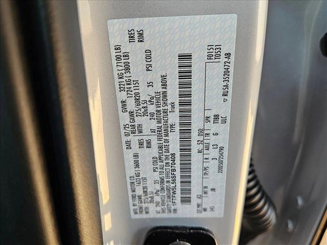 new 2025 Ford F-150 car, priced at $61,440