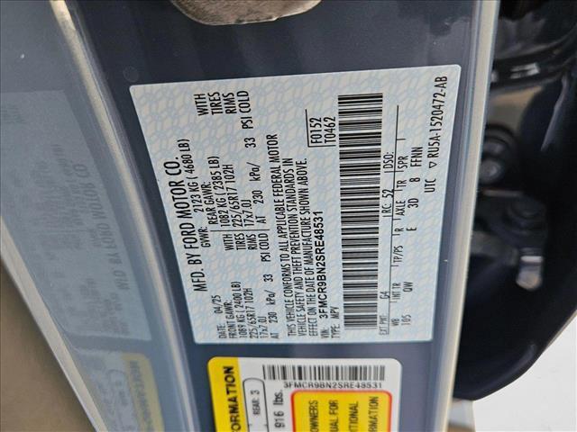 new 2025 Ford Bronco Sport car, priced at $27,980