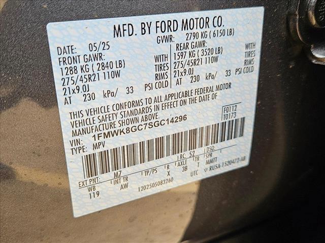 new 2025 Ford Explorer car, priced at $53,694