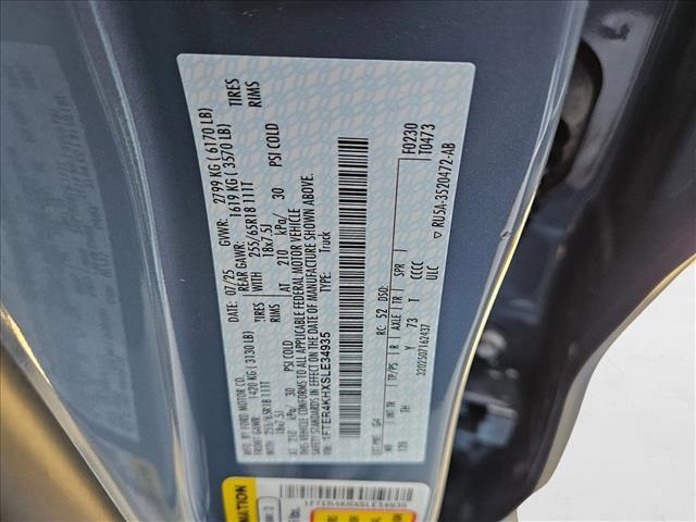 new 2025 Ford Ranger car, priced at $45,175