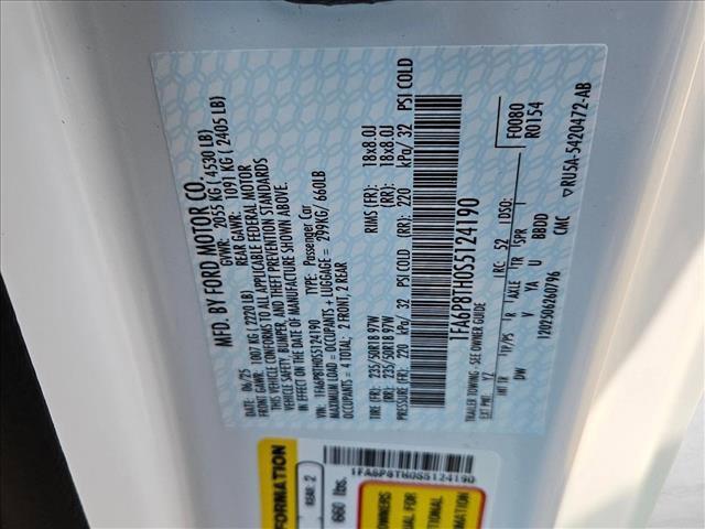 new 2025 Ford Mustang car, priced at $30,080