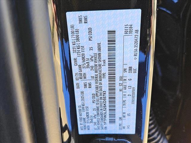 new 2025 Ford F-150 car, priced at $54,484