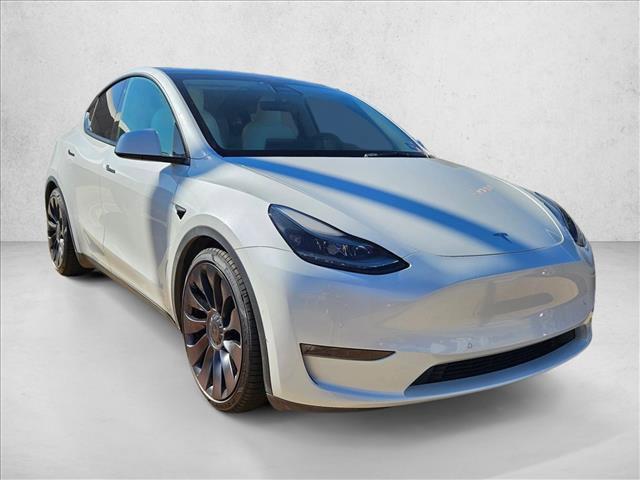 used 2021 Tesla Model Y car, priced at $28,499