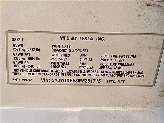 used 2021 Tesla Model Y car, priced at $28,499