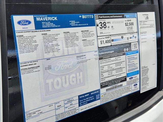 new 2025 Ford Maverick car, priced at $27,940