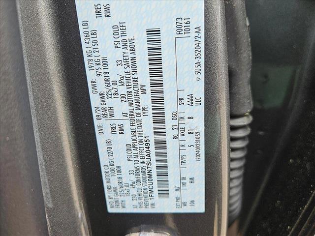 new 2025 Ford Escape car, priced at $24,820