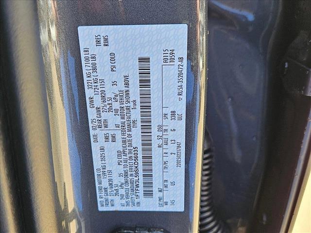 new 2025 Ford F-150 car, priced at $54,484