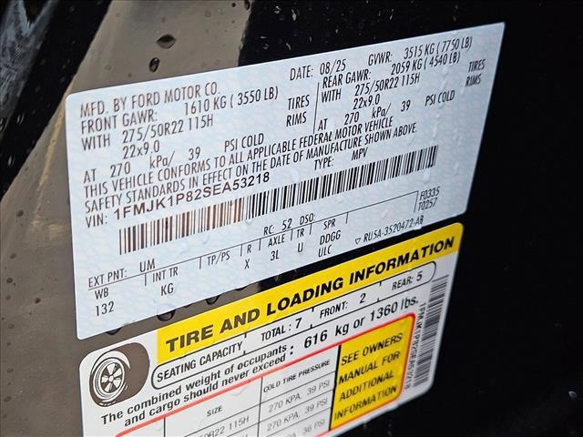 new 2025 Ford Expedition Max car, priced at $82,915