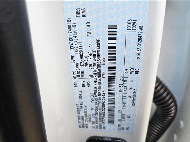 new 2025 Ford F-150 car, priced at $72,815