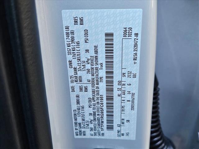 new 2025 Ford F-150 car, priced at $92,585