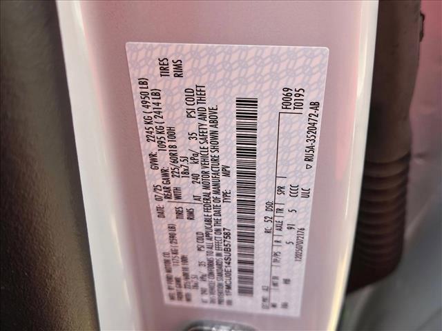 new 2025 Ford Escape PHEV car, priced at $27,895