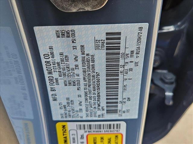 new 2025 Ford Bronco Sport car, priced at $27,980