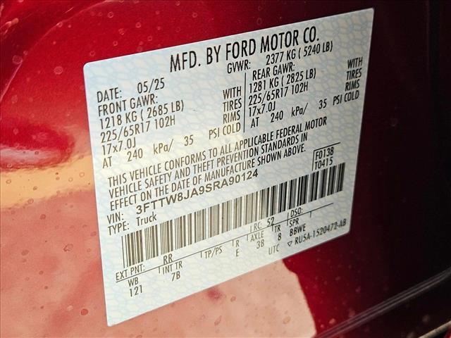 new 2025 Ford Maverick car, priced at $33,079