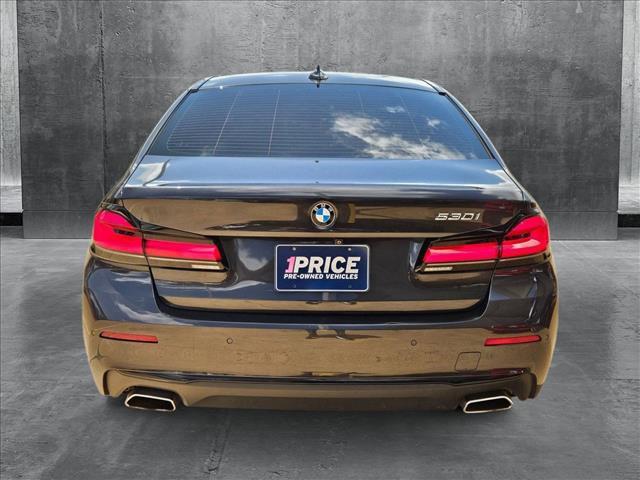 used 2021 BMW 530 car, priced at $26,885