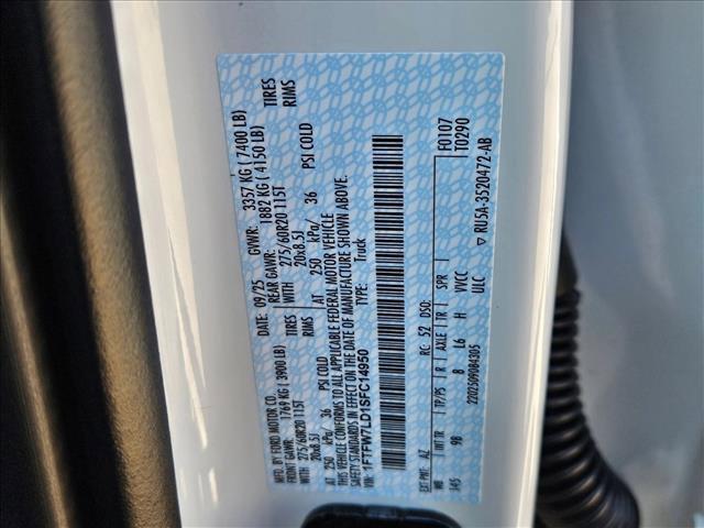 new 2025 Ford F-150 car, priced at $76,955