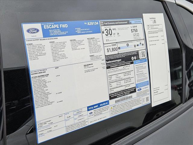 new 2024 Ford Escape car, priced at $28,481