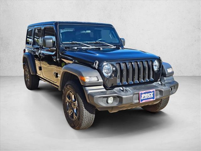 used 2019 Jeep Wrangler Unlimited car, priced at $21,985