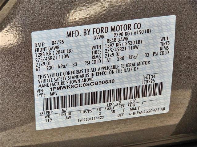 new 2025 Ford Explorer car, priced at $51,000