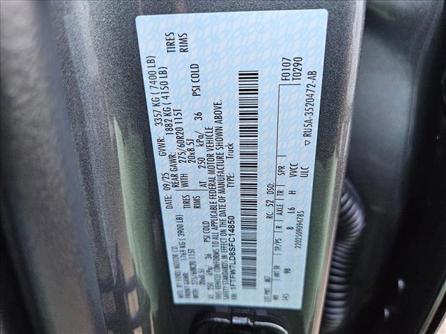 new 2025 Ford F-150 car, priced at $85,360