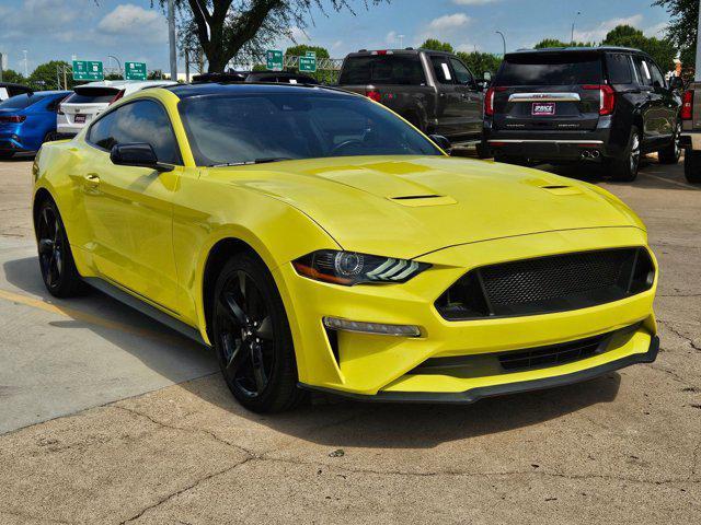 used 2021 Ford Mustang car, priced at $21,955