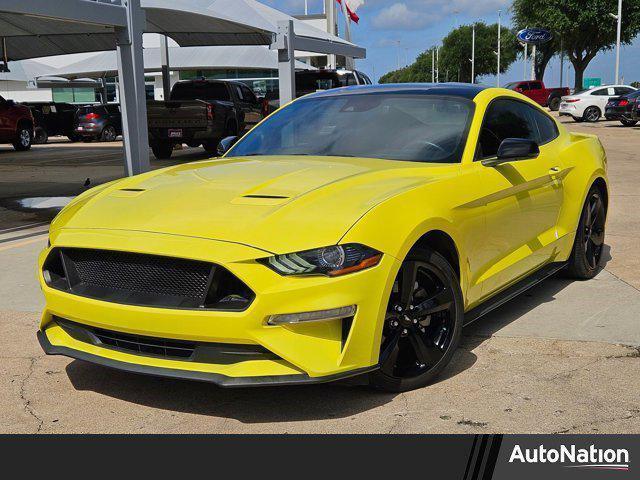 used 2021 Ford Mustang car, priced at $21,955