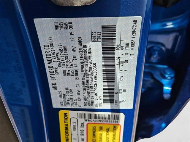 new 2025 Ford Bronco Sport car, priced at $34,480