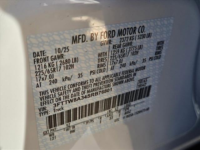 new 2025 Ford Maverick car, priced at $27,940