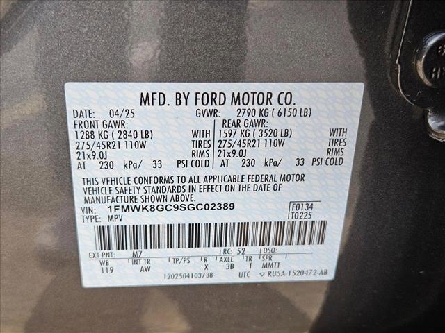 new 2025 Ford Explorer car, priced at $51,000