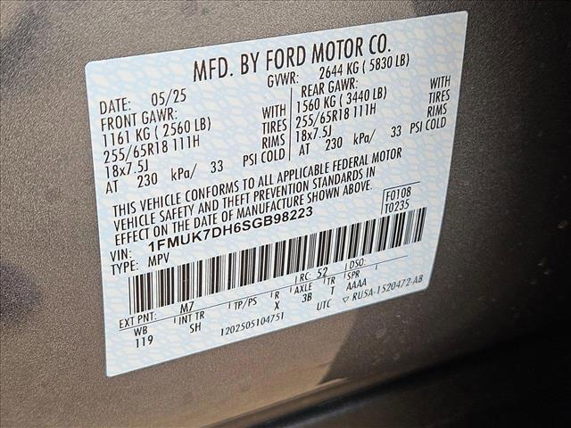 new 2025 Ford Explorer car, priced at $39,190