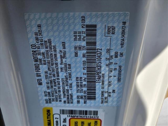 new 2026 Ford Mustang car, priced at $31,980