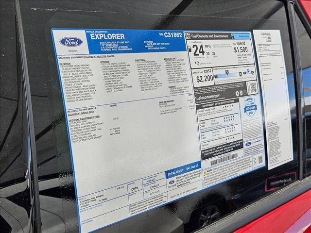 new 2025 Ford Explorer car, priced at $40,585