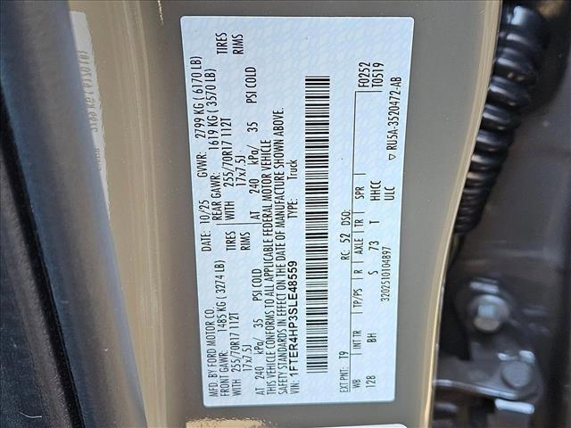 new 2025 Ford Ranger car, priced at $43,340