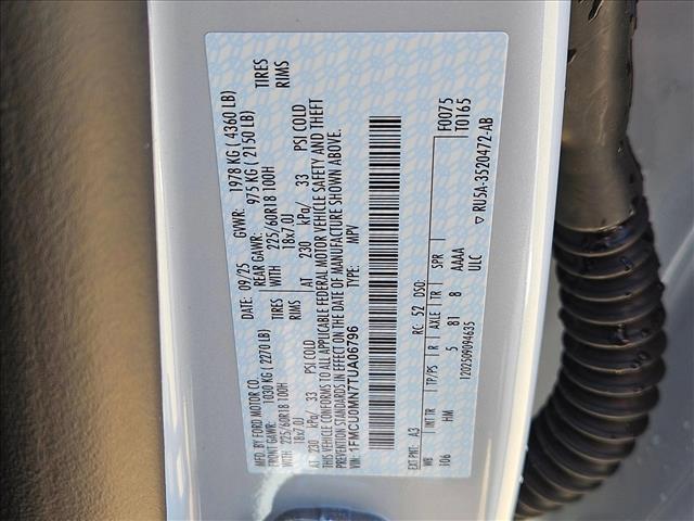 new 2026 Ford Escape car, priced at $32,525