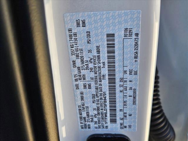 new 2025 Ford F-150 car, priced at $72,415