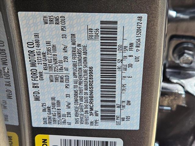 new 2025 Ford Bronco Sport car, priced at $27,705