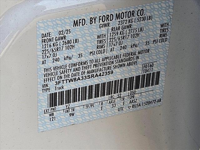 new 2025 Ford Maverick car, priced at $26,036