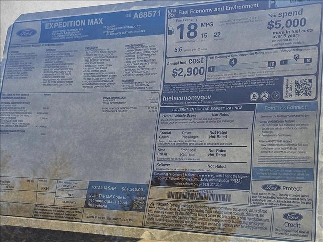 new 2025 Ford Expedition Max car, priced at $79,345
