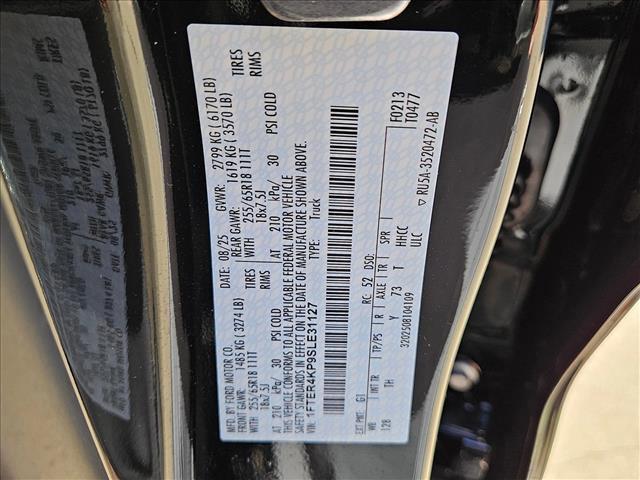 new 2025 Ford Ranger car, priced at $47,600