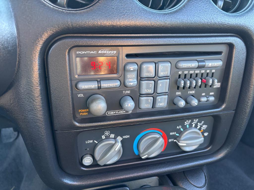 used 2002 Pontiac Firebird car, priced at $9,999