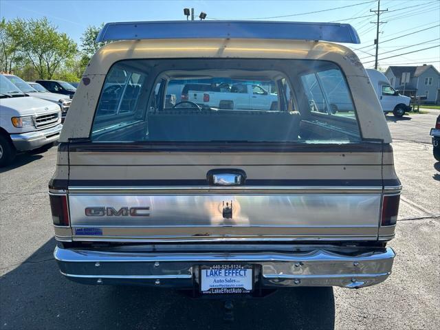 used 1977 GMC Jimmy car, priced at $16,995