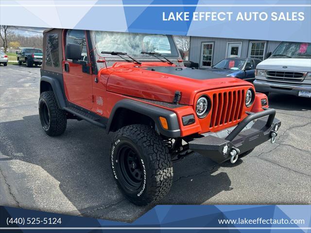 used 2006 Jeep Wrangler car, priced at $12,995