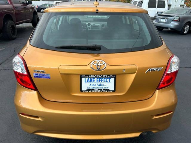 used 2009 Toyota Matrix car, priced at $7,995