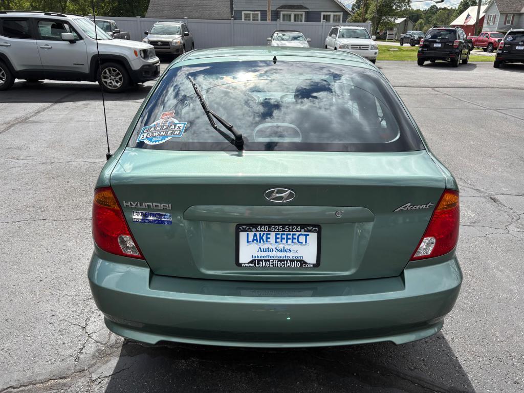 used 2005 Hyundai Accent car, priced at $6,995