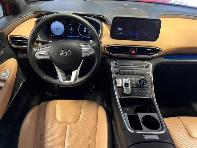 used 2021 Hyundai Santa Fe car, priced at $23,997