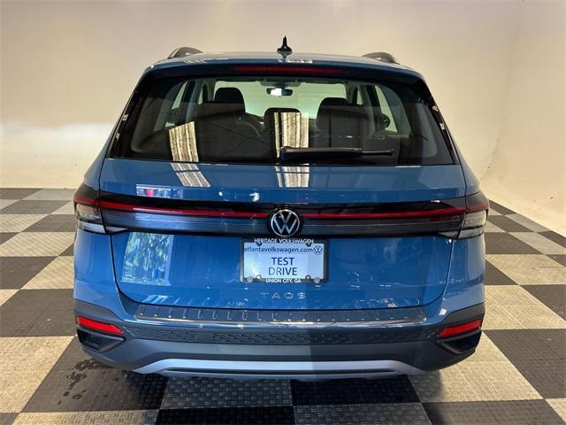 new 2025 Volkswagen Taos car, priced at $26,143